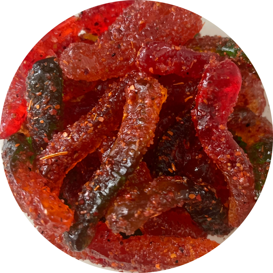 Chamoy Gummy Worms